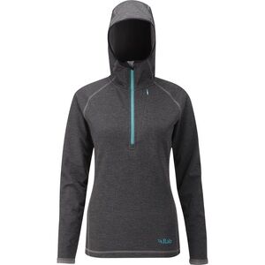 Rab Nucleus Fleece Lined Grey Hoody— Women’s US 8/UK 12